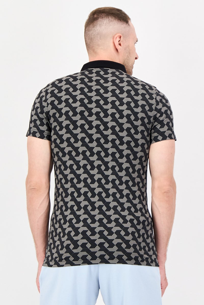 PUMA Men Sportswear Fit Short Sleeve Classics Utility Outdoor Polo Shirt, Multicolor - Image 3